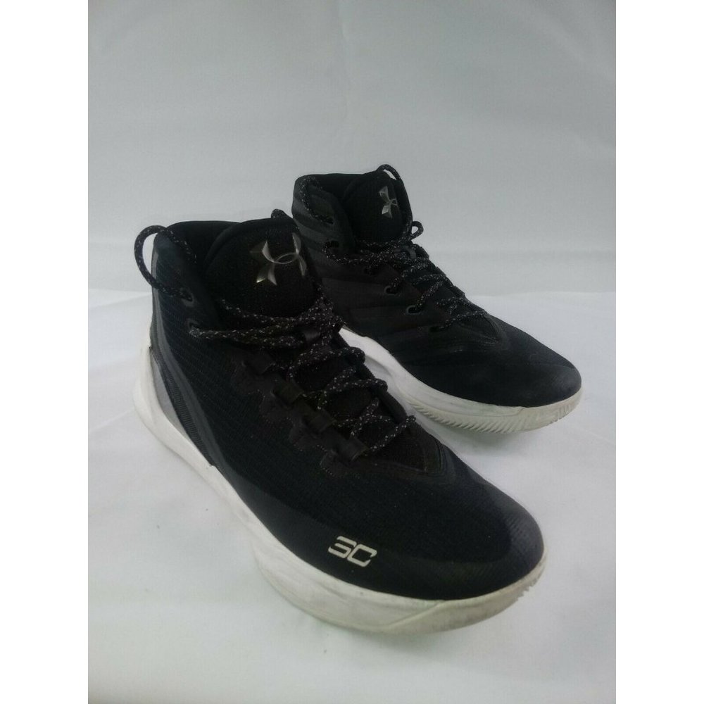 Under Armour Curry 3 Mens Size 9.5 black White